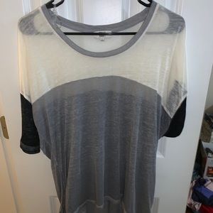 True Craft scoop neck tee